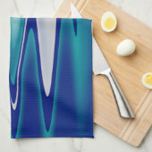 kurvenreiche Straßen Geschirrtuch (Viertel Falte)