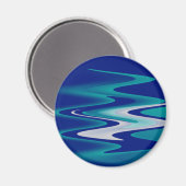 kurvenreiche Straßen Magnet (Vorderseite/Rückseite)