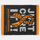 KURZ DIES...RSD/CRPS FLEECEDECKE (Vorderseite (Horizontal))