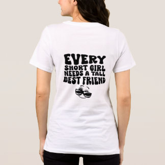 Kurz Girl Tall Friend Tri-Blend Shirt