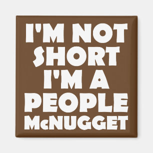 Kurz People Nugget Funny Kühlschrank Nugget Magnet