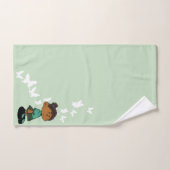 Kurz Sleevez Badhandtuch Set (Handtuch)