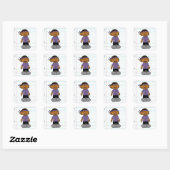 Kurz Sleevez Classic Square Sticker (Blatt)