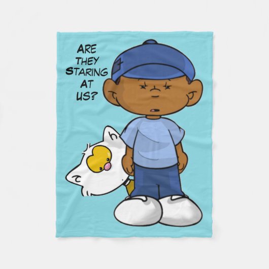 Kurz Sleevez Fleece Blanket (Vorderseite)