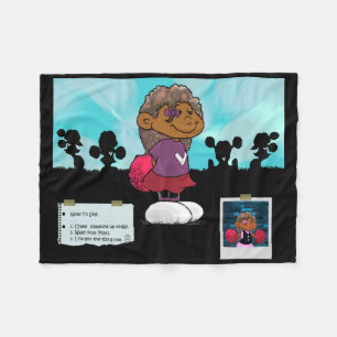 Kurz Sleevez Fleece Blanket