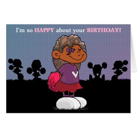 Kurz Sleevez Geburtstagskarte (Vorderseite (Horizontal))