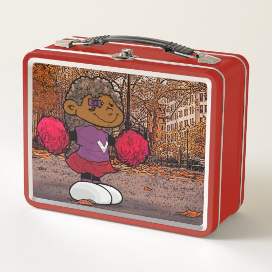 Kurz Sleevez Metal Lunch Box (Vorderseite)
