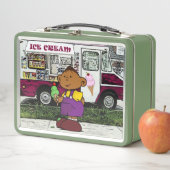 Kurz Sleevez Metal Lunch Box (Beispiel)