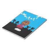 Kurz Sleevez Notepad Notizblock (Rotiert)