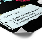 Kurz Sleevez Poster (Ecke)