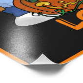 Kurz Sleevez | Pumpkin Liebe Poster (Ecke)