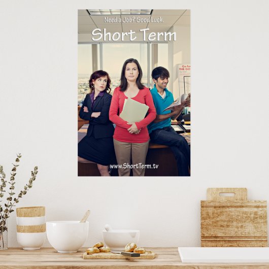 Kurz Term Poster (Küche)