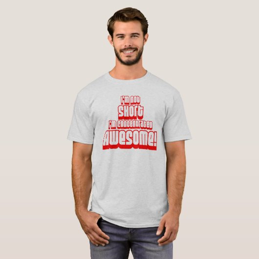 Kurz u. fantastisch! T-Shirt (Vorne ganz)