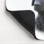 Kurz überzogenes Retriever History Design Mousepad (Ecke)