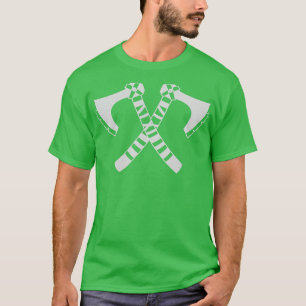 Kurz Viking Axes Klassisches TShirt