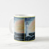 Kurz vor Sonnenuntergang-Dreiergruppen-Tasse Kaffeetasse (Vorderseite Links)