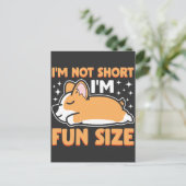 Kurz Welsh Corgi Pembroke Dog Owner Puppy Lover Postkarte (Stehend Vorderseite)