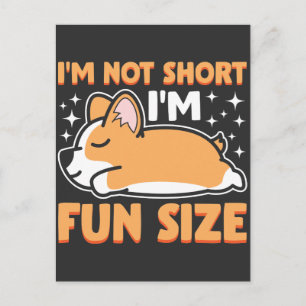 Kurz Welsh Corgi Pembroke Dog Owner Puppy Lover Postkarte