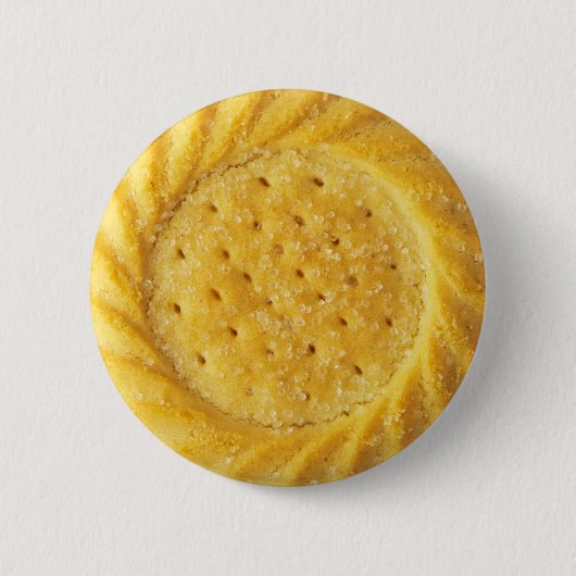 Kurzbrot Biscuit Pinback Button (Vorderseite)
