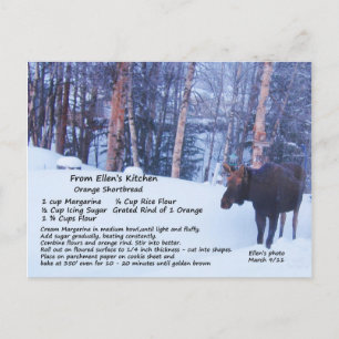 Kurzbrot Rezept Postkarte