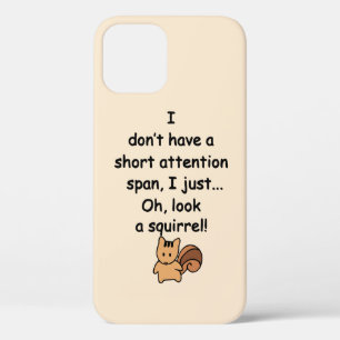 Kurze Aufmerksamkeit Span Eichhörnchen Humor Case-Mate iPhone Hülle