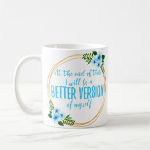 kurze Bejahungen über Träume und Ziele Kaffeetasse