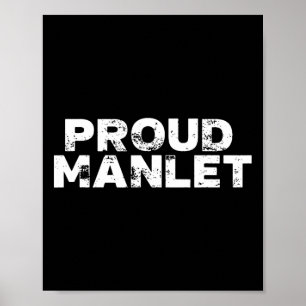 Kurze Bodybuilding von Proud Manlet Poster