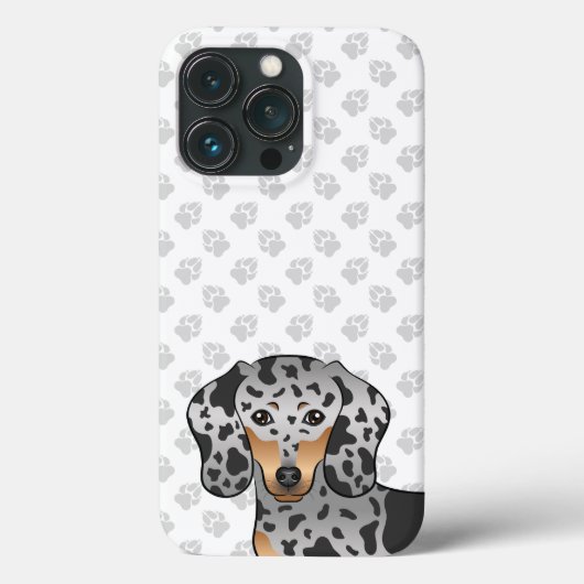 Kurze Dackel und Pfoten Case-Mate iPhone Hülle (Rückseite)