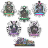 Kurze Erwartungen Aufkleber (Vorderseite)