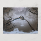 Kurze Eule im Shawangunk-Grasland Postkarte (Vorderseite)