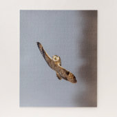 Kurze Eule im Shawangunk-Grasland Puzzle (Vertikal)