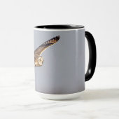 Kurze Eule im Shawangunk-Grasland Tasse (VorderseiteRechts)