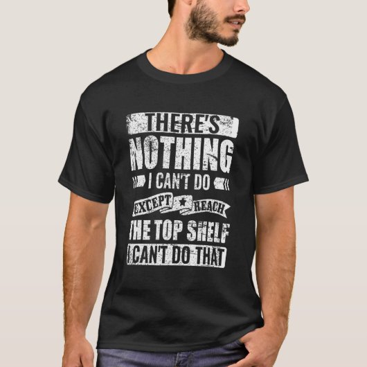 Kurze Freunde erreichen Top-Shelf T-Shirt (Vorderseite)