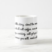 Kurze Gedicht-Tasse für Morgen-Kaffee Kaffeetasse (Mittel)