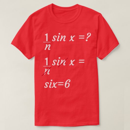 Kurze Geek-Mathematik-Witze 1 T-Shirt (Design vorne)