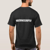 KURZE HÜLSE MACHINECORPSE MANN-' S T-Shirt (Rückseite)