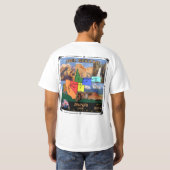 Kurze Hülse T-Shirt (Schwarz voll)