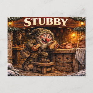 Kurze Isländische  Yule Lad Postkarte