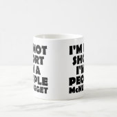 Kurze-Leute-Nugget-Lustiger Becher oder Reisebeche Kaffeetasse (Mittel)