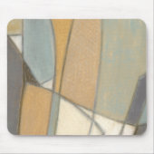 Kurze Linien und verworrene Erdtöne Mousepad (Vorne)