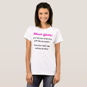 Kurze Mädchen T-Shirt (Vorne ganz)