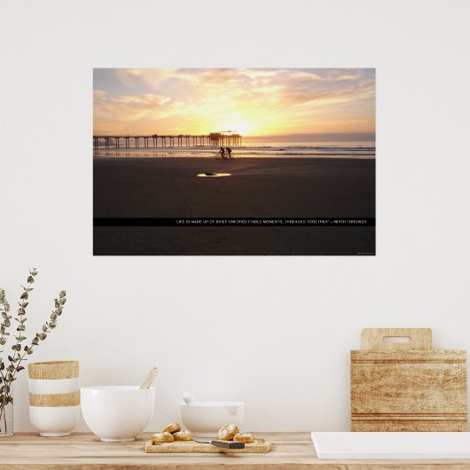 Kurze Momente Poster (Küche)