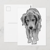 Kurze Notiz, naher Freund Postkarte (Vorne/Hinten)