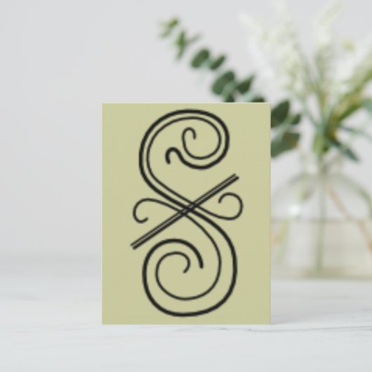 Kurze Postkarte (Stehend Vorderseite)