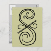 Kurze Postkarte (Vorne/Hinten)