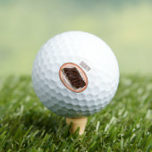 Kurze Rippen Cartoon-Abbildung Golfball (Insitu T-Shirt)
