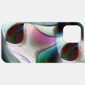 Kurze Schachbrettmuster in fast farbigen Farben Case-Mate iPhone Hülle (Rückseite (Horizontal))