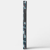 Kurze Schachplätze, die destruktiven Mosaiken ausg Case-Mate iPhone Hülle (Rückseite / Links)