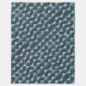 Kurze Schachplätze, die destruktiven Mosaiken ausg Fleecedecke (Vorderseite)