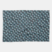 Kurze Schachplätze, die destruktiven Mosaiken ausg Geschirrtuch (Horizontal)